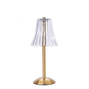 gold-lamp-w-tulip-glass-shade